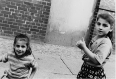 ["Young Turks": photo of two Turkish girls in Kreuzberg]